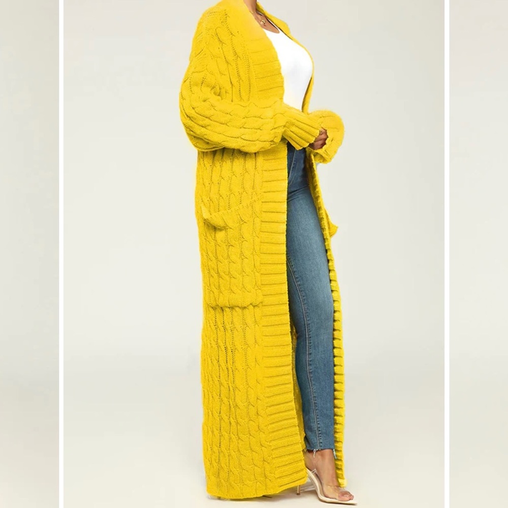 NEW Cable Knit Cardigan